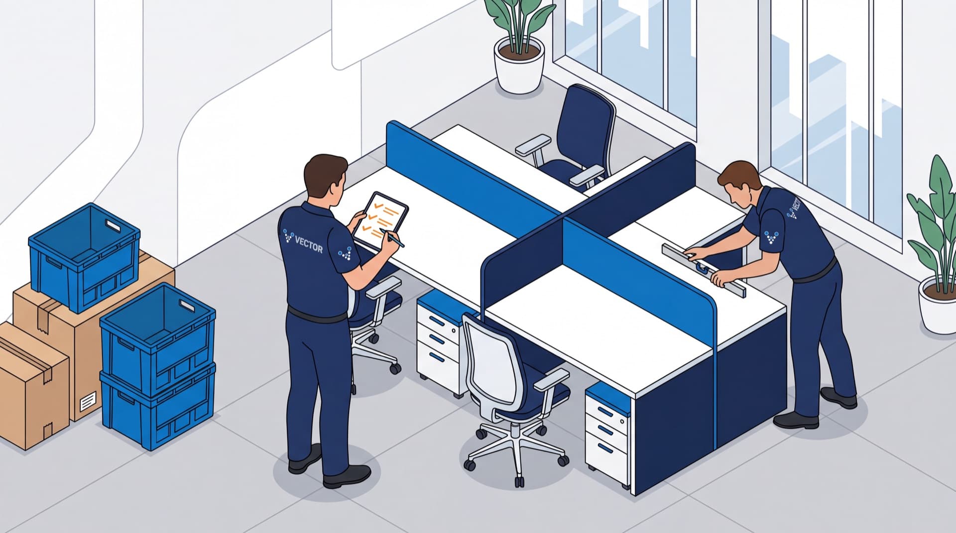 Post Installation Furniture Support: Punch Lists, Adjustments, and Handover
