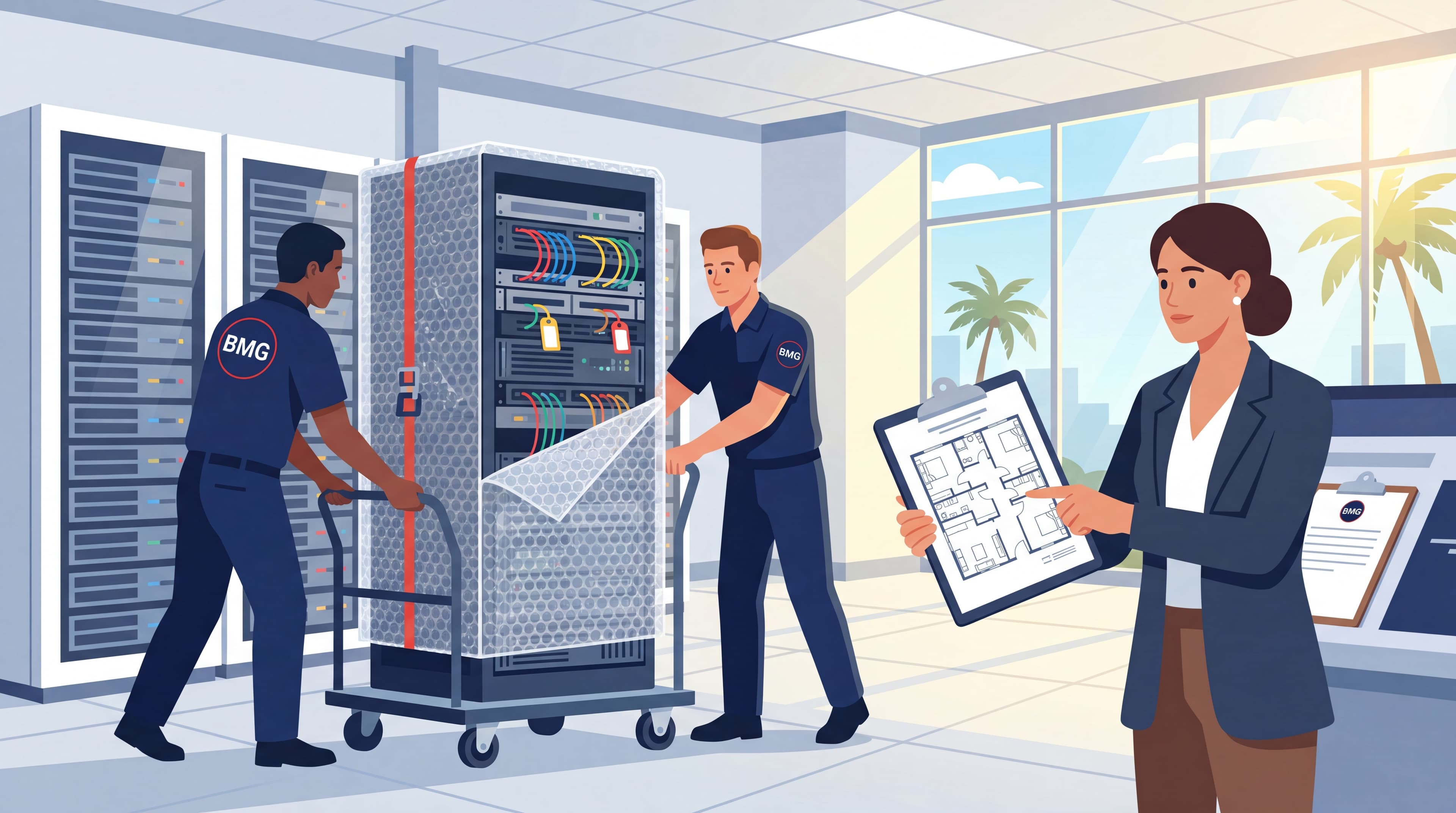 Data Center and Server Room Relocation: A Guide for IT Managers