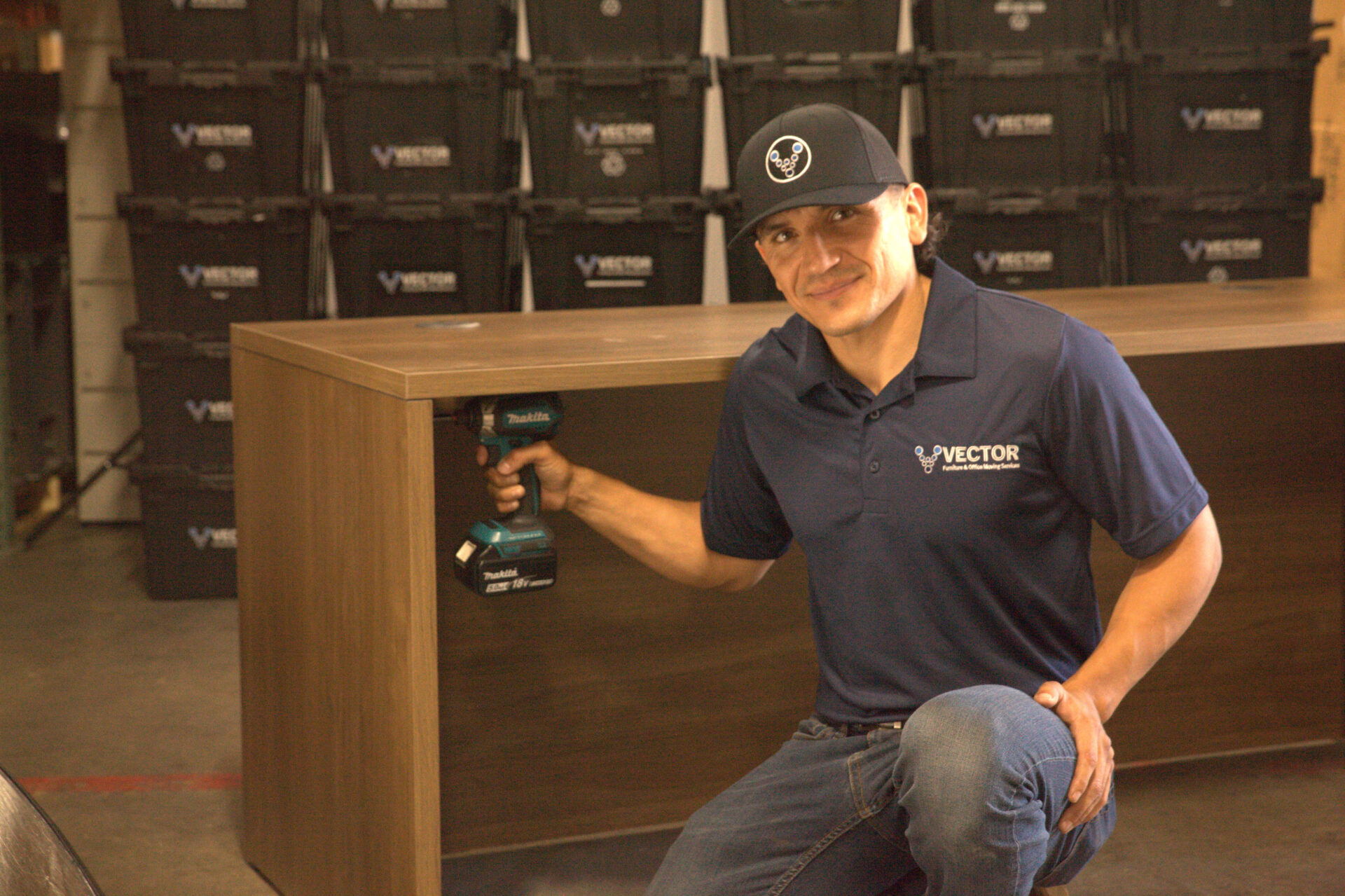 Office Furniture Installation Team