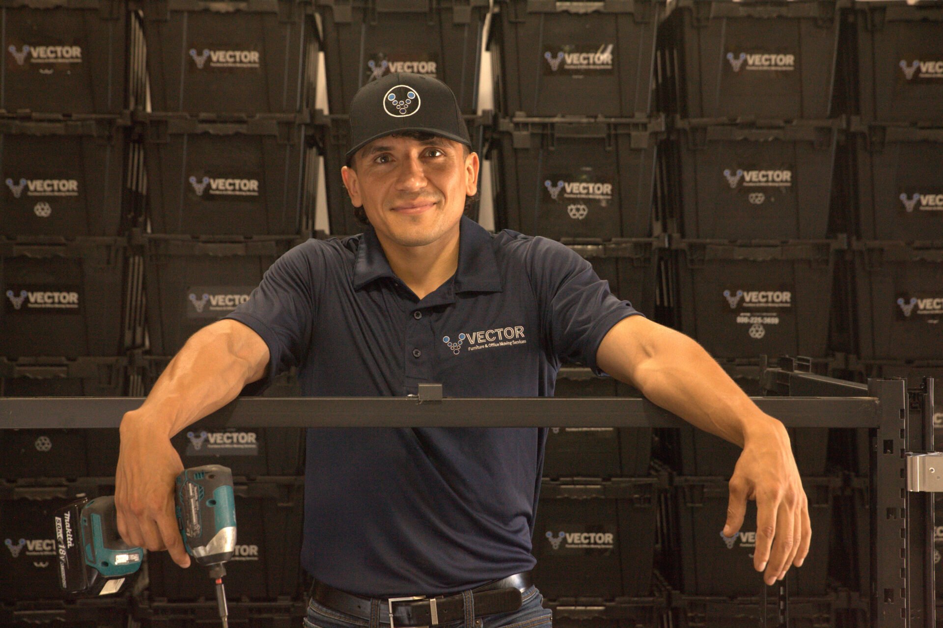 Vector Installation Services project manager on site