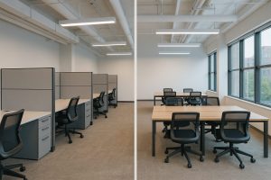 cubicle installation